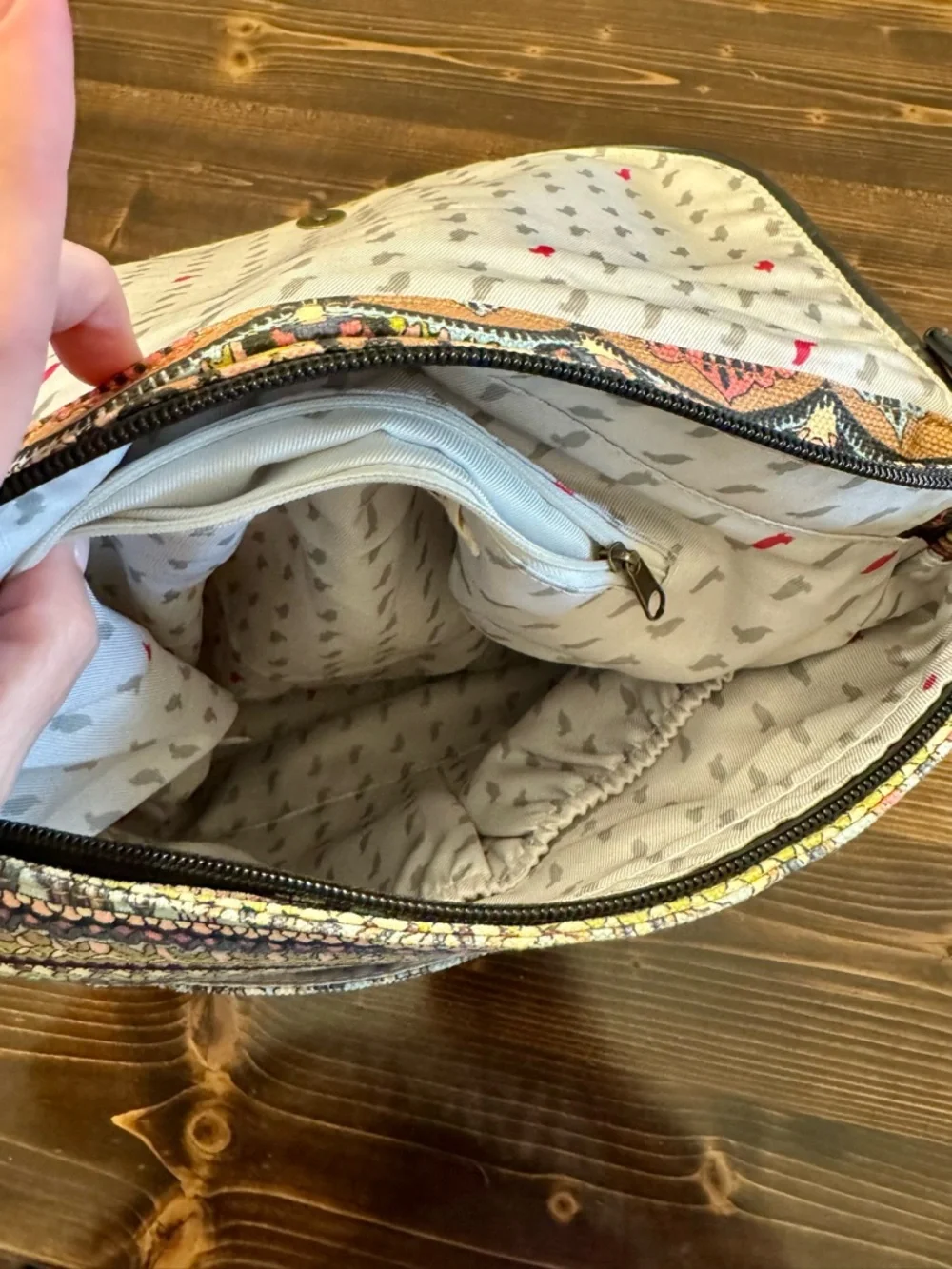 Sakroots‎ Multicolor Boho Canvas Convertible Backpack/Crossbody